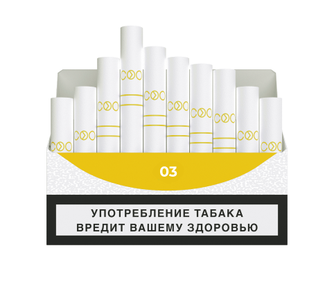 Стики COO  "YELLOW СВЕТЛЫЙ ТАБАК Мягкий вкус табака"